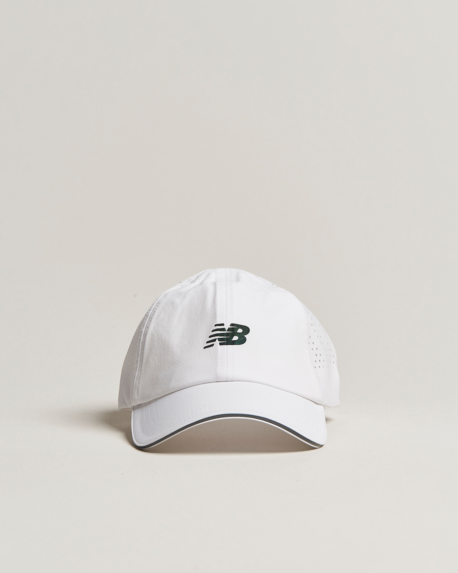 Hombres | New Balance Running Laser Performance Run Hat White | New Balance Running | Laser Performance Run Hat White