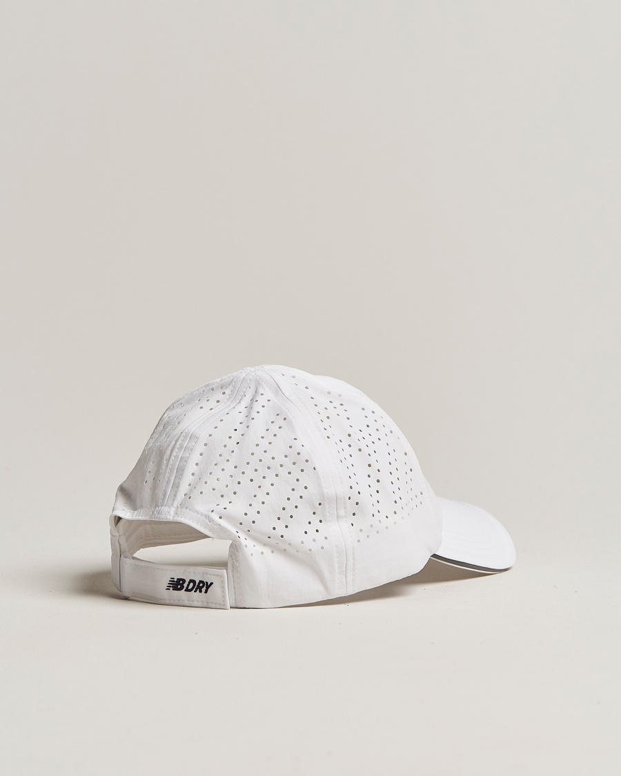 Hombres | New Balance Running Laser Performance Run Hat White | New Balance Running | Laser Performance Run Hat White