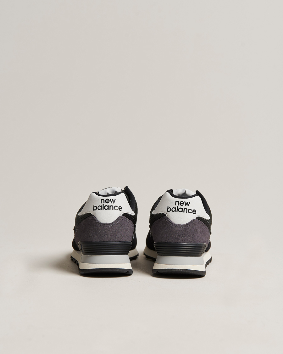 Hombres | New Balance 574 Sneakers Black/White | New Balance | 574 Sneakers Black/White