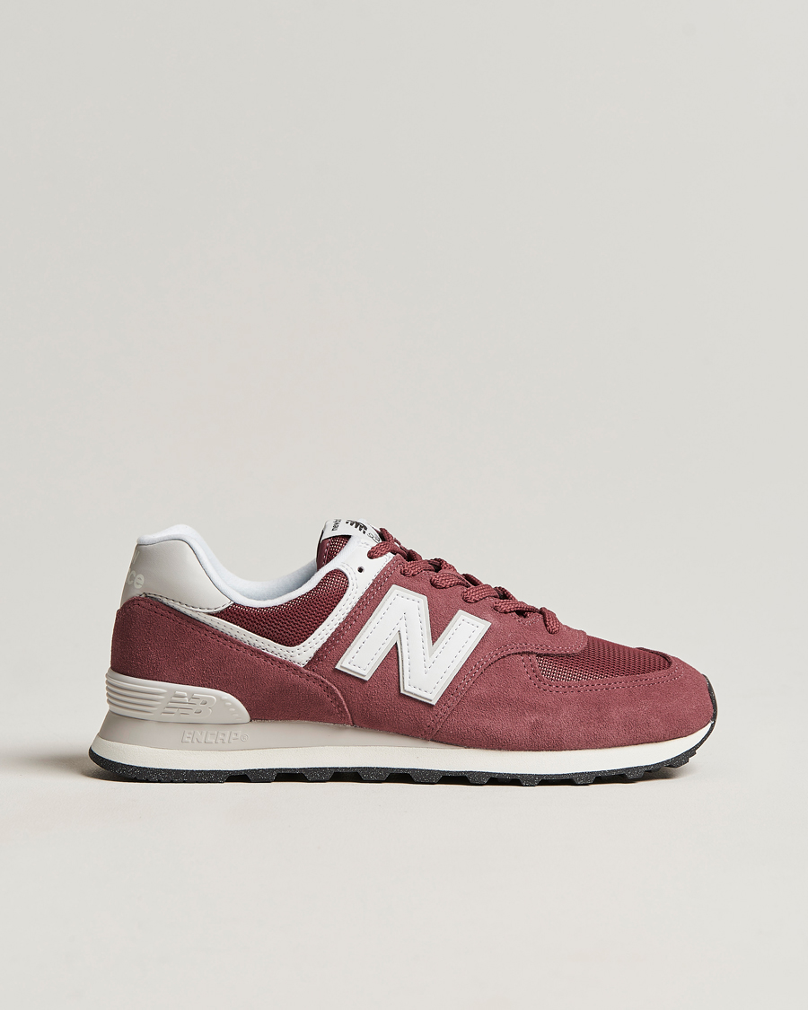 Hombres | New Balance 574 Sneakers Red | New Balance | 574 Sneakers Red