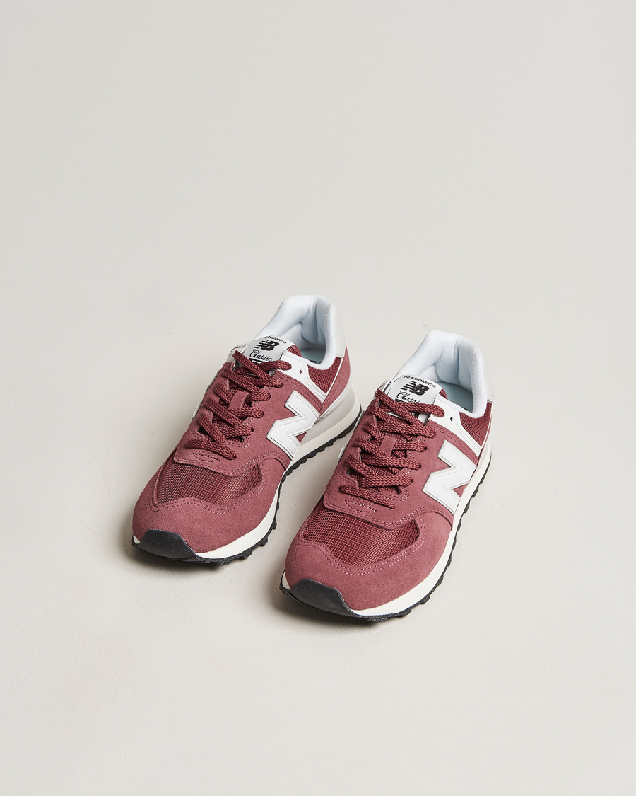 Hombres | New Balance 574 Sneakers Red | New Balance | 574 Sneakers Red