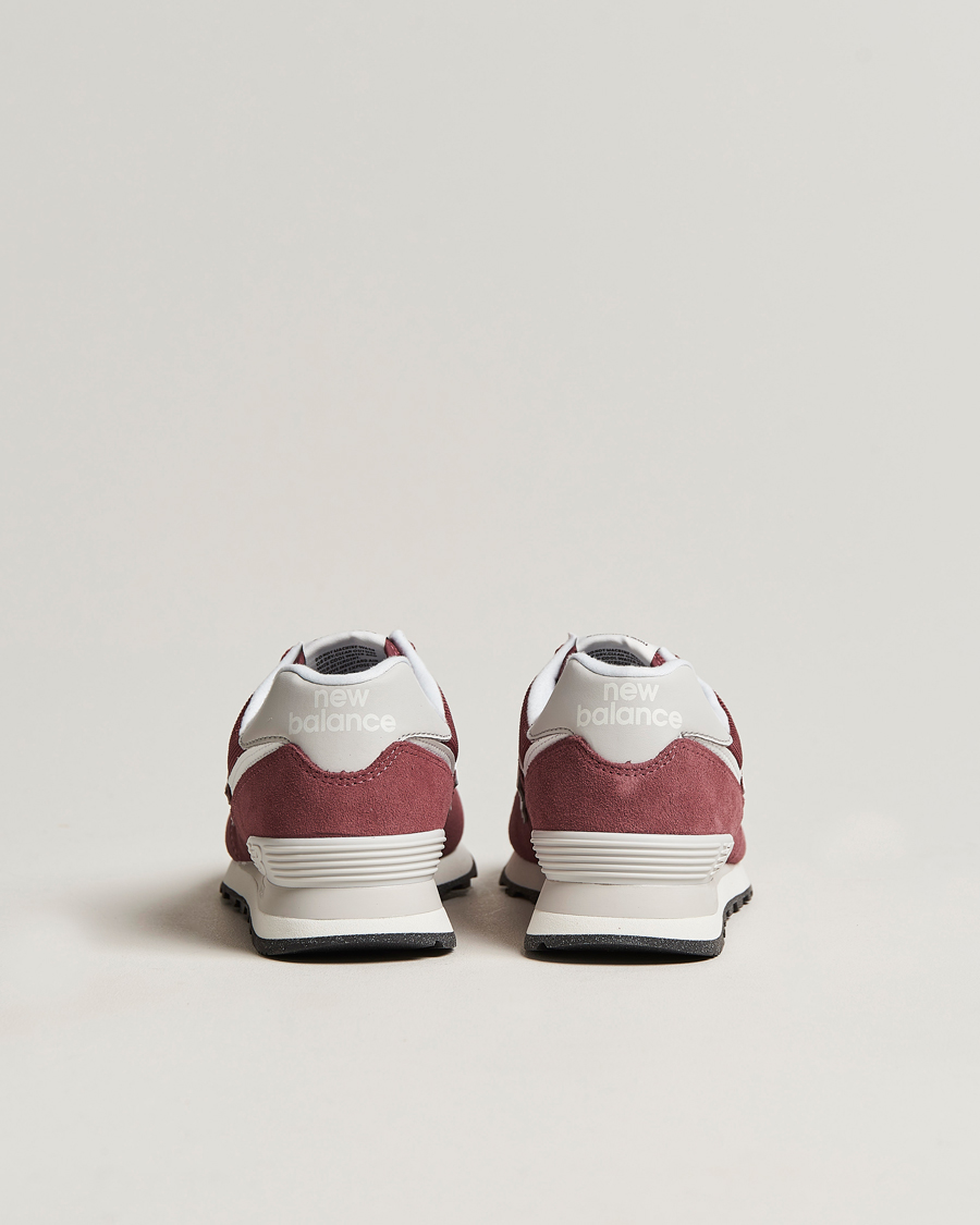 Hombres | New Balance 574 Sneakers Red | New Balance | 574 Sneakers Red