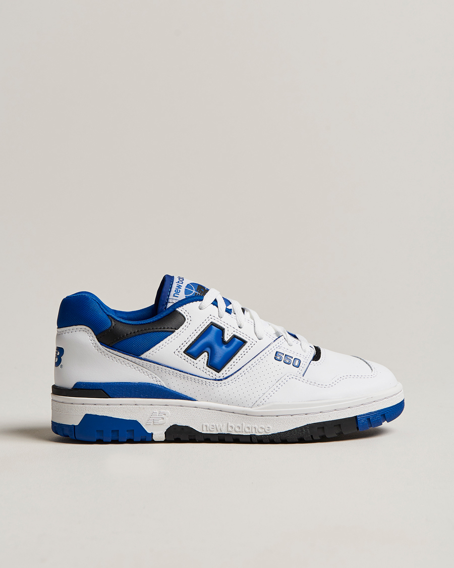 Hombres | New Balance 550 Sneakers White/Royal | New Balance | 550 Sneakers White/Royal