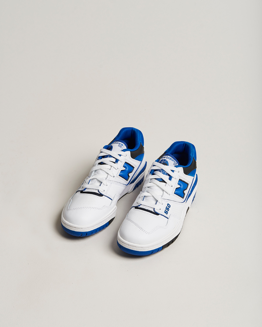 Hombres | New Balance 550 Sneakers White/Royal | New Balance | 550 Sneakers White/Royal