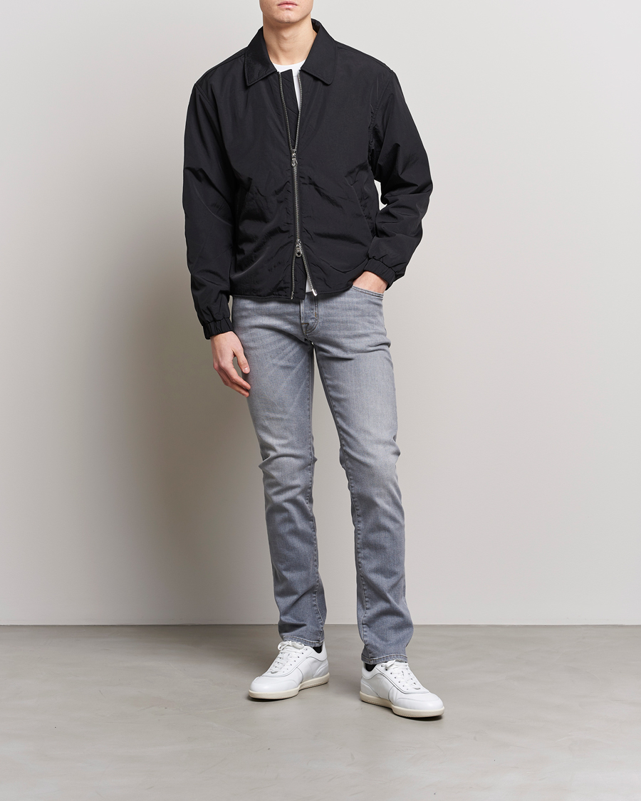 Hombres | Vaqueros | Jacob Cohën | Nick Slim Fit Stretch Jeans Light Grey