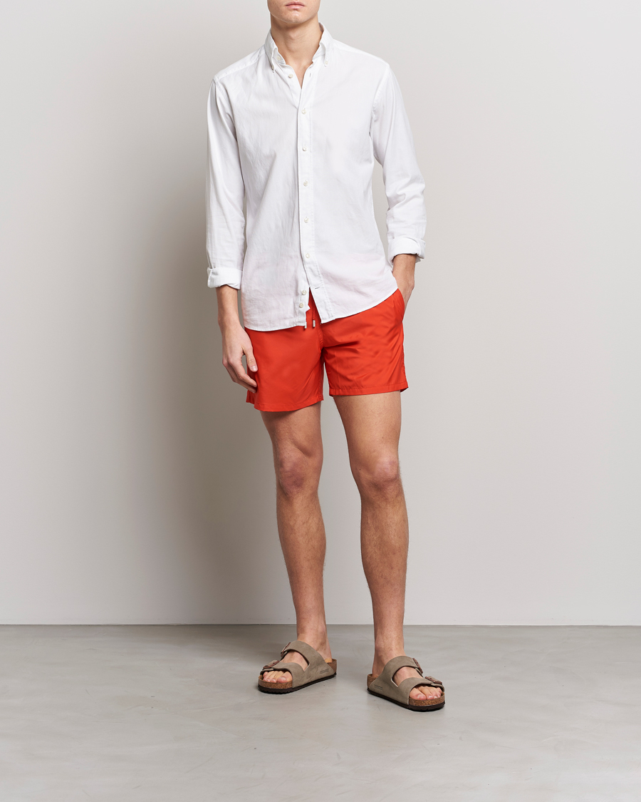 Hombres | Bañadores | Vilebrequin | Mahina Swimshorts Coquelicot