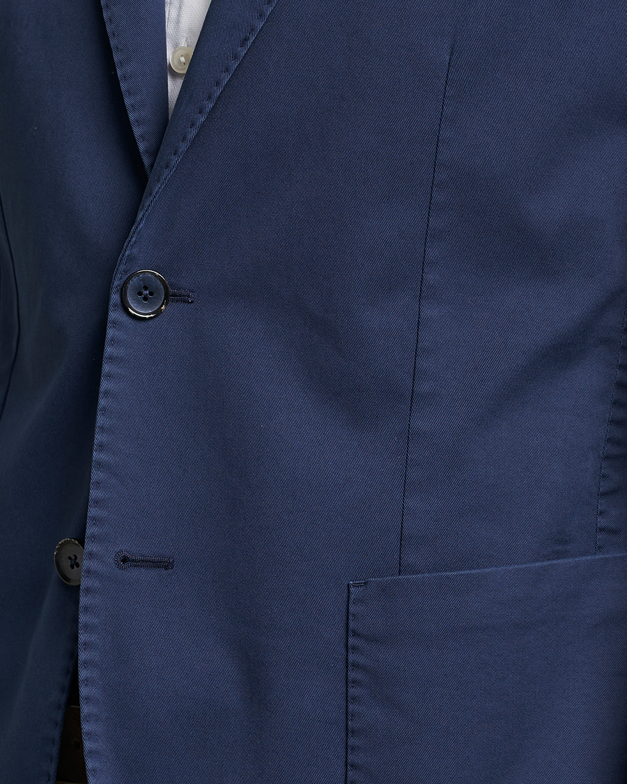 Hombres | Blazers | L.B.M. 1911 | Jack Regular Fit Cotton Stretch Blazer Navy