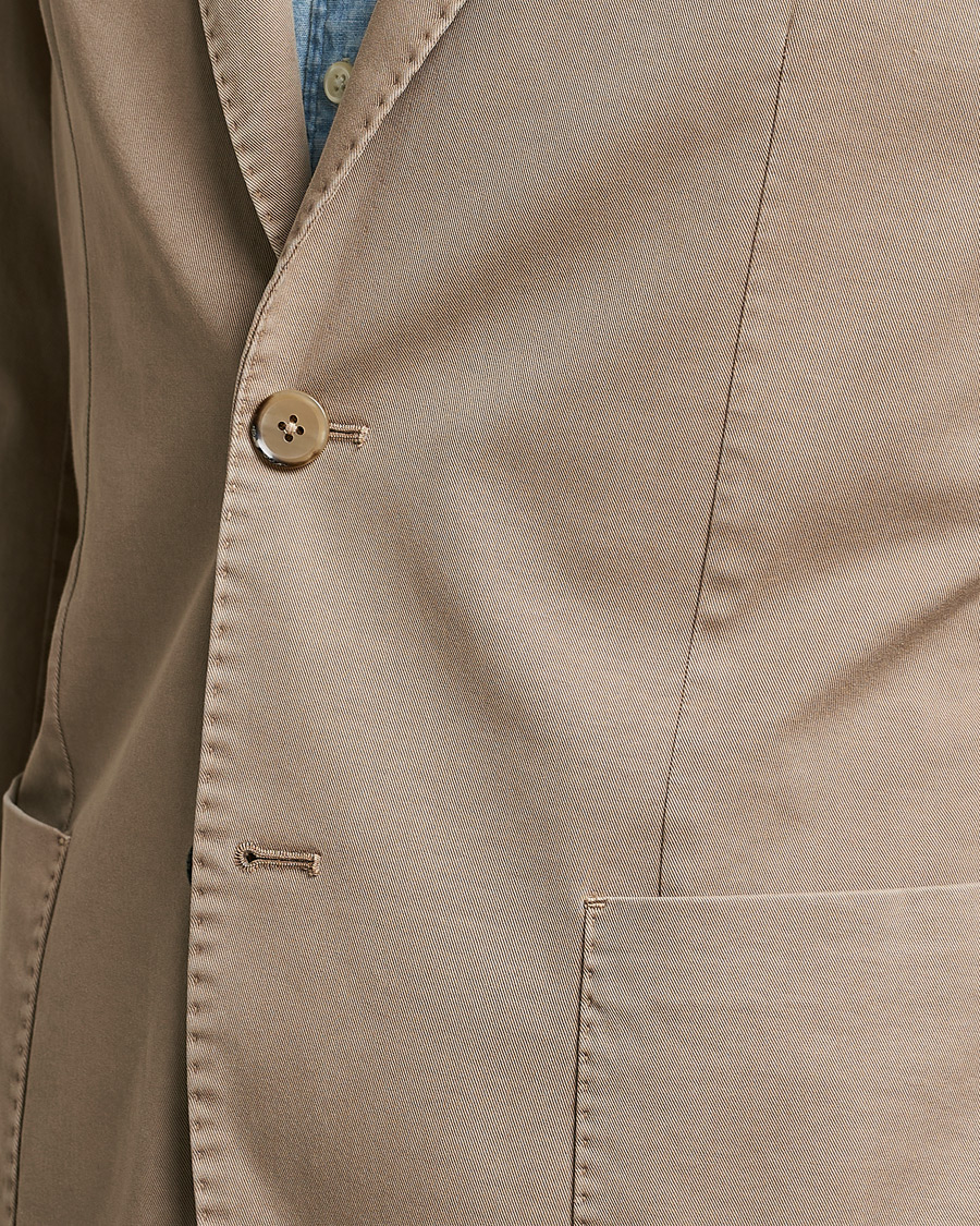 Hombres | Blazers | L.B.M. 1911 | Jack Regular Fit Cotton Stretch Blazer Taupe