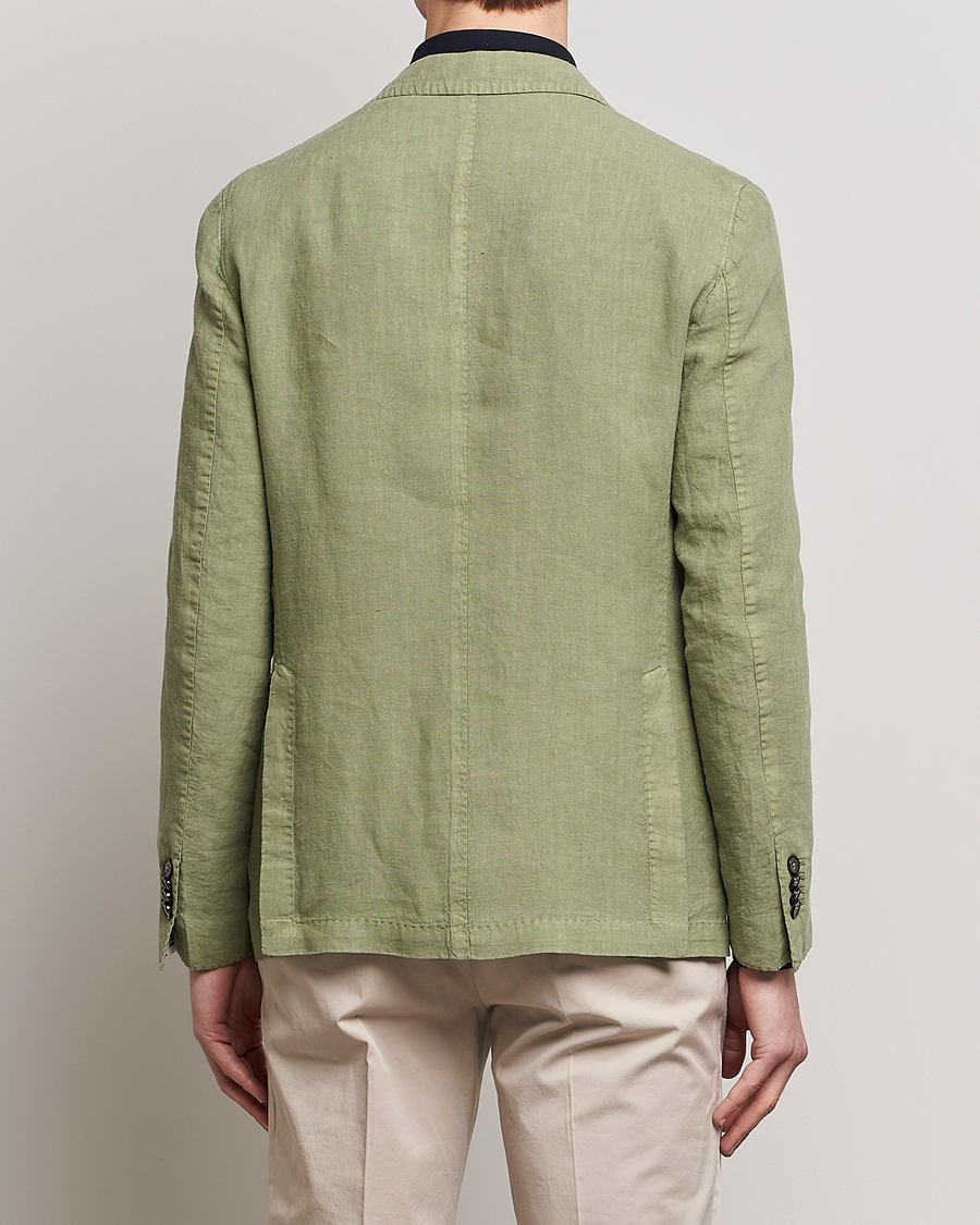 Hombres | Blazers | L.B.M. 1911 | Jack Regular Fit Linen Blazer Light Green