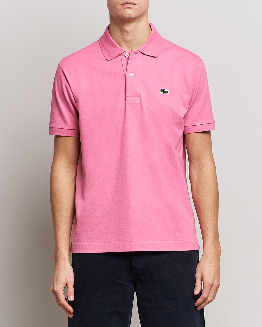Hombres | Polos | Lacoste | Original Polo Piké Reseda Pink