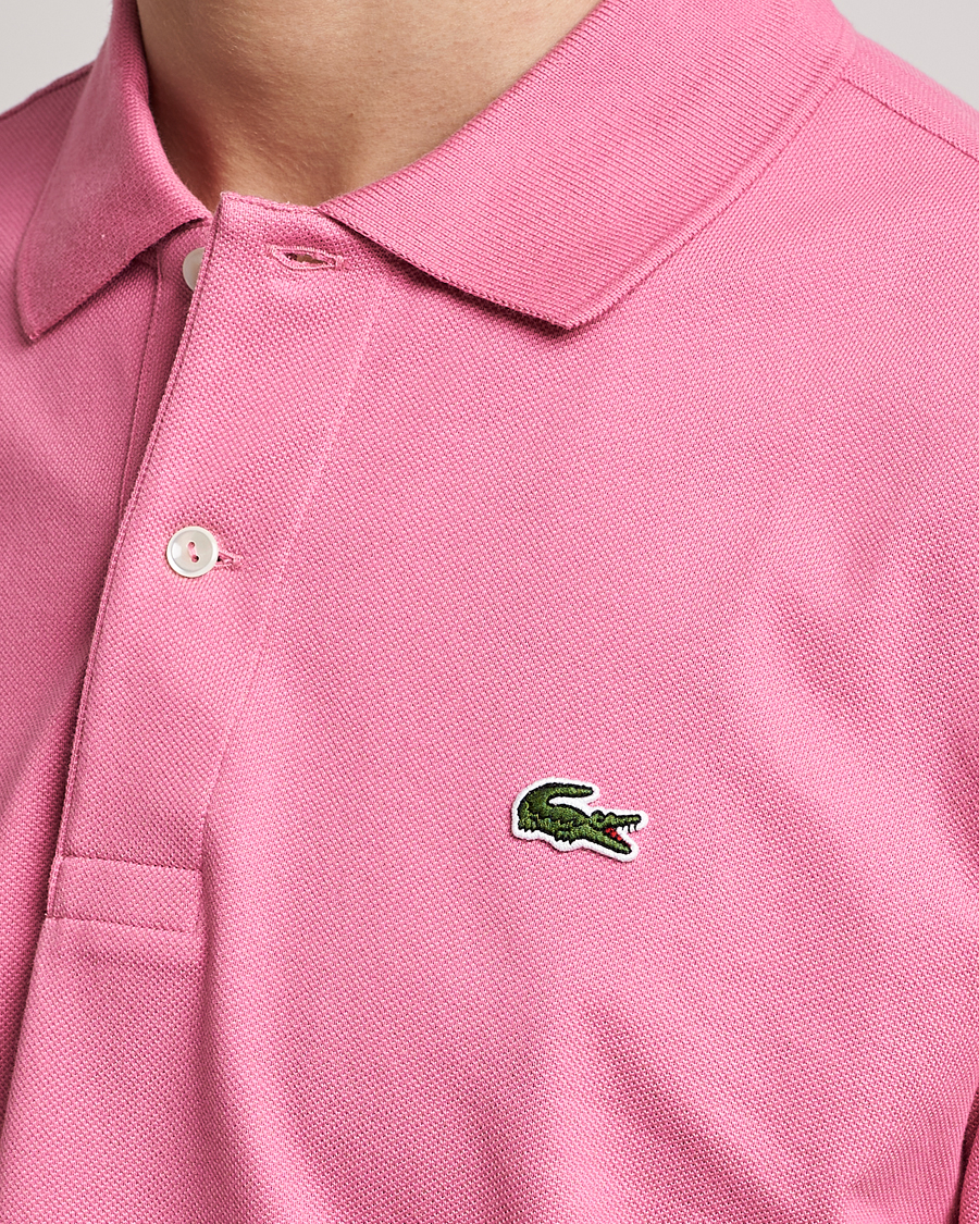 Hombres | Polos | Lacoste | Original Polo Piké Reseda Pink