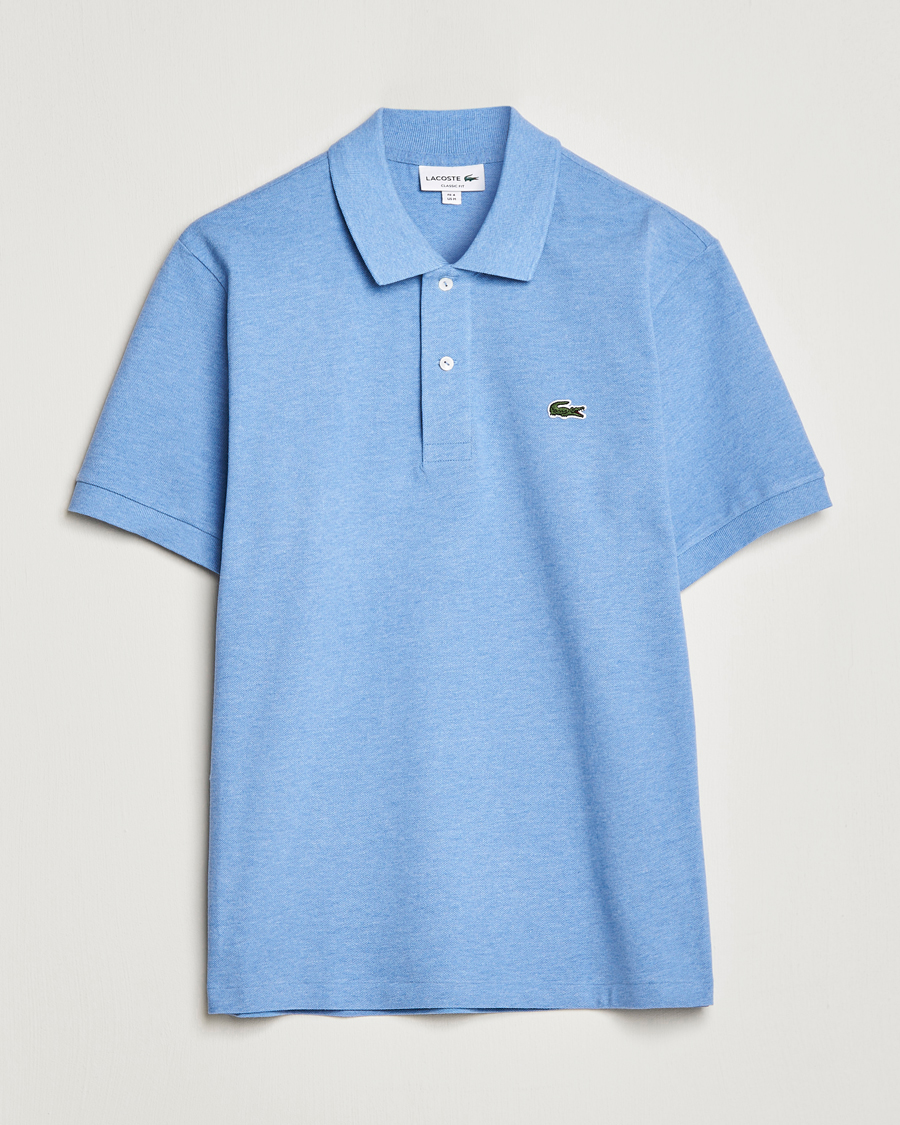 Hombres | Polos | Lacoste | Original Melange Polo Piké Heather Thermal