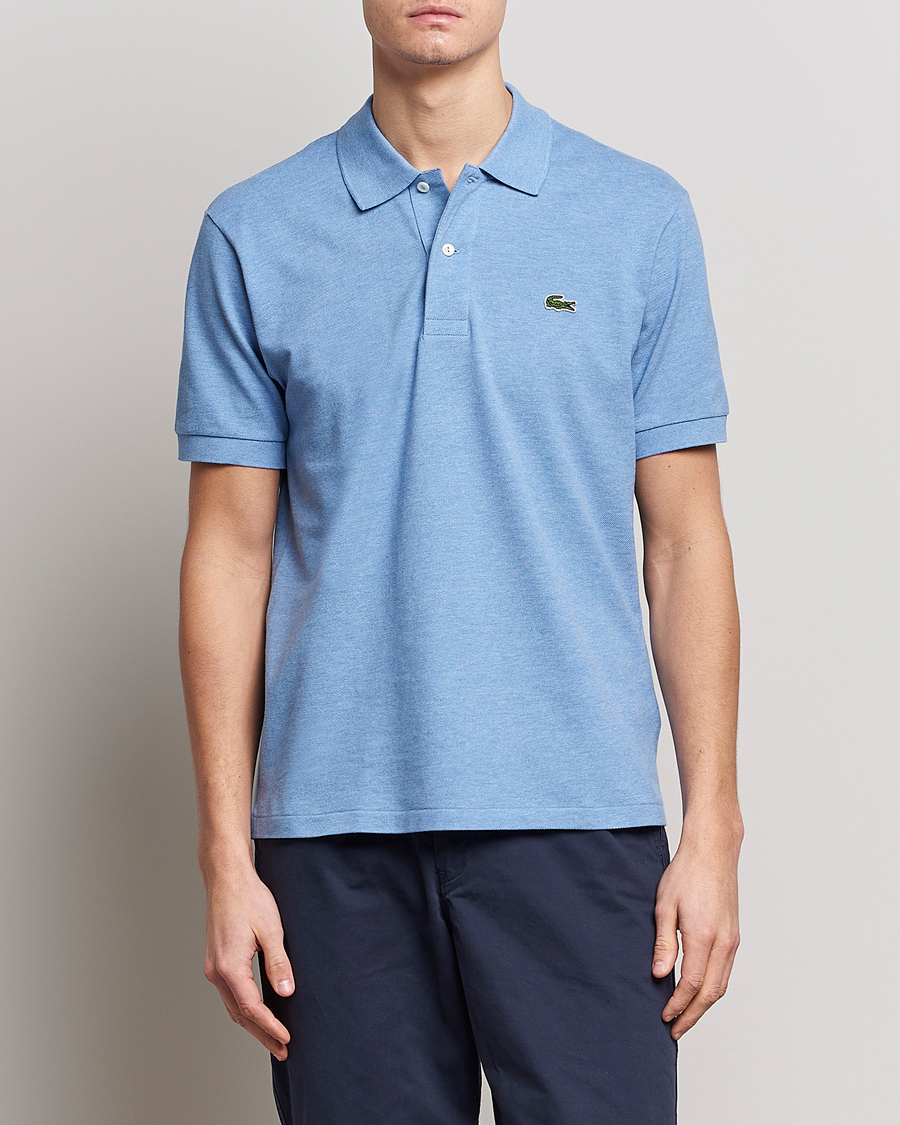 Hombres | Polos | Lacoste | Original Melange Polo Piké Heather Thermal