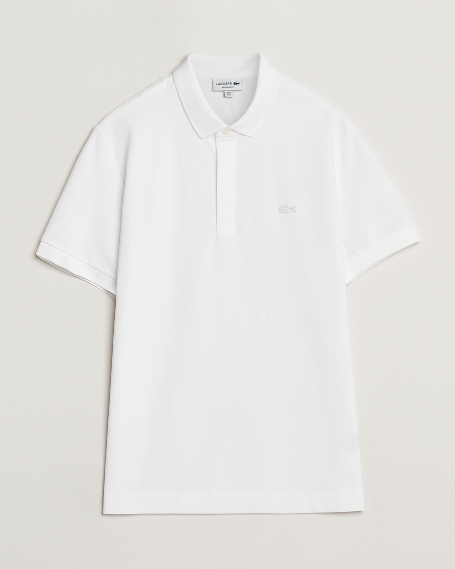 Hombres | Polos | Lacoste | Paris Polo Piké White