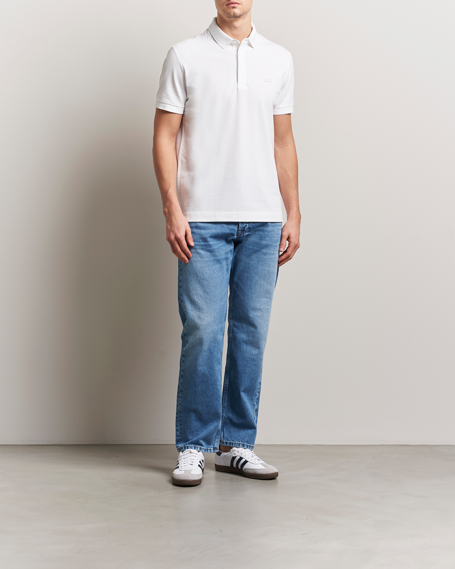 Hombres | Polos | Lacoste | Paris Polo Piké White