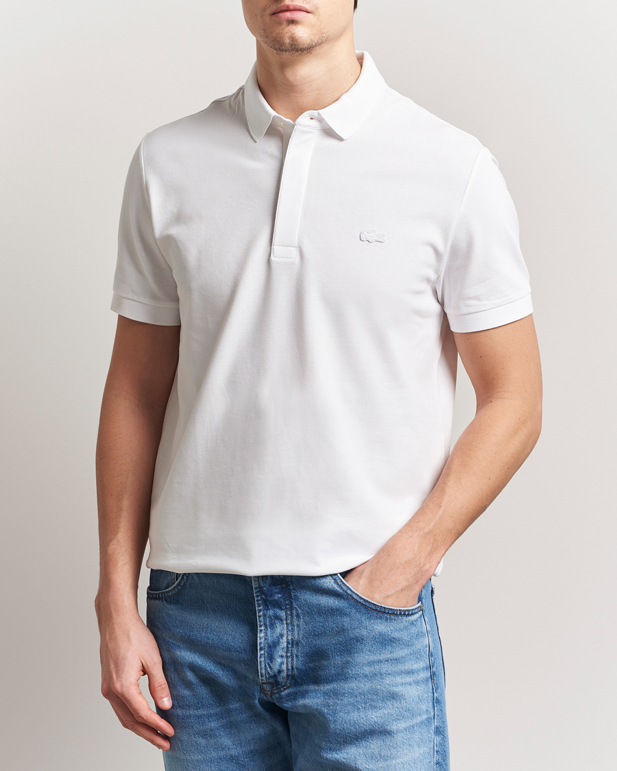 Hombres | Polos | Lacoste | Paris Polo Piké White