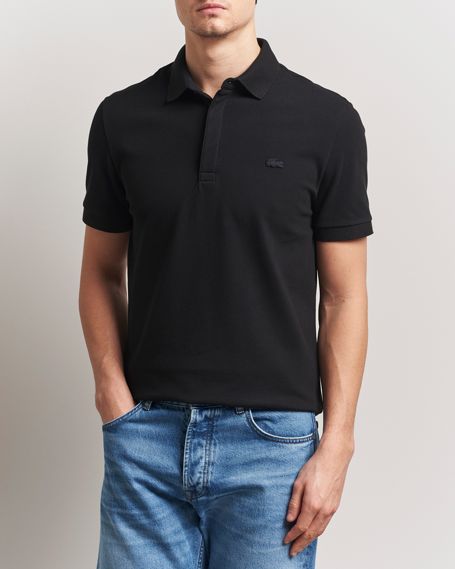 Hombres | Polos | Lacoste | Paris Polo Piké Black