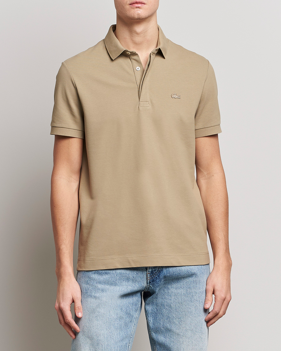 Hombres | Polos | Lacoste | Regular Fit Tonal Crocodile Piké Lion