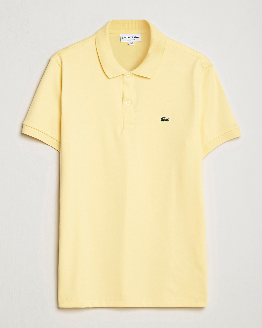 Hombres | Polos | Lacoste | Pima Interlock Piké Yellow