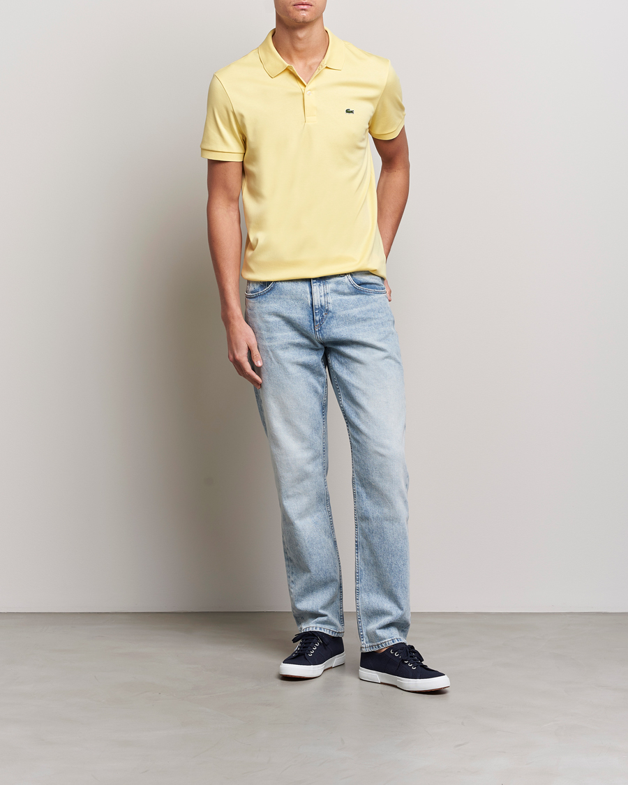 Hombres | Polos | Lacoste | Pima Interlock Piké Yellow