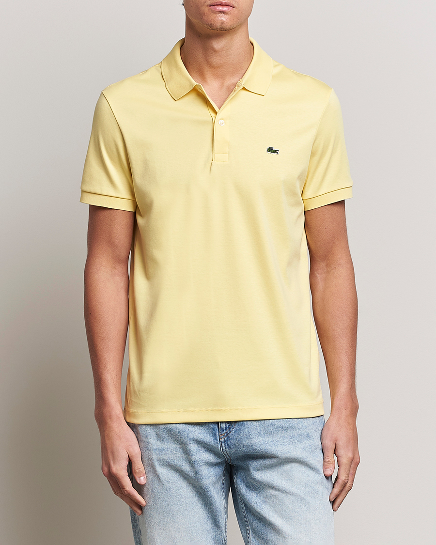 Hombres | Polos | Lacoste | Pima Interlock Piké Yellow