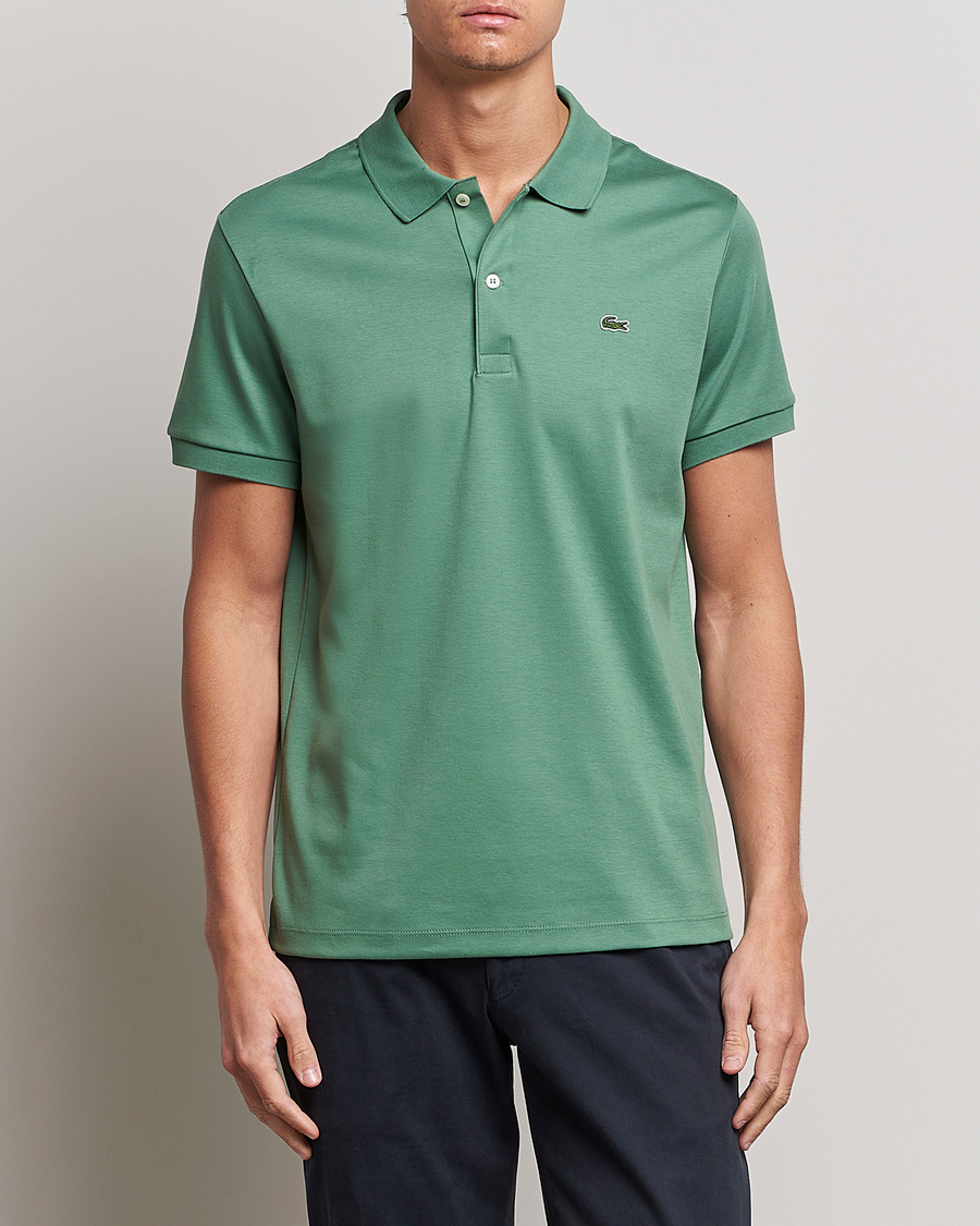 Hombres | Polos | Lacoste | Pima Interlock Piké Ash Tree