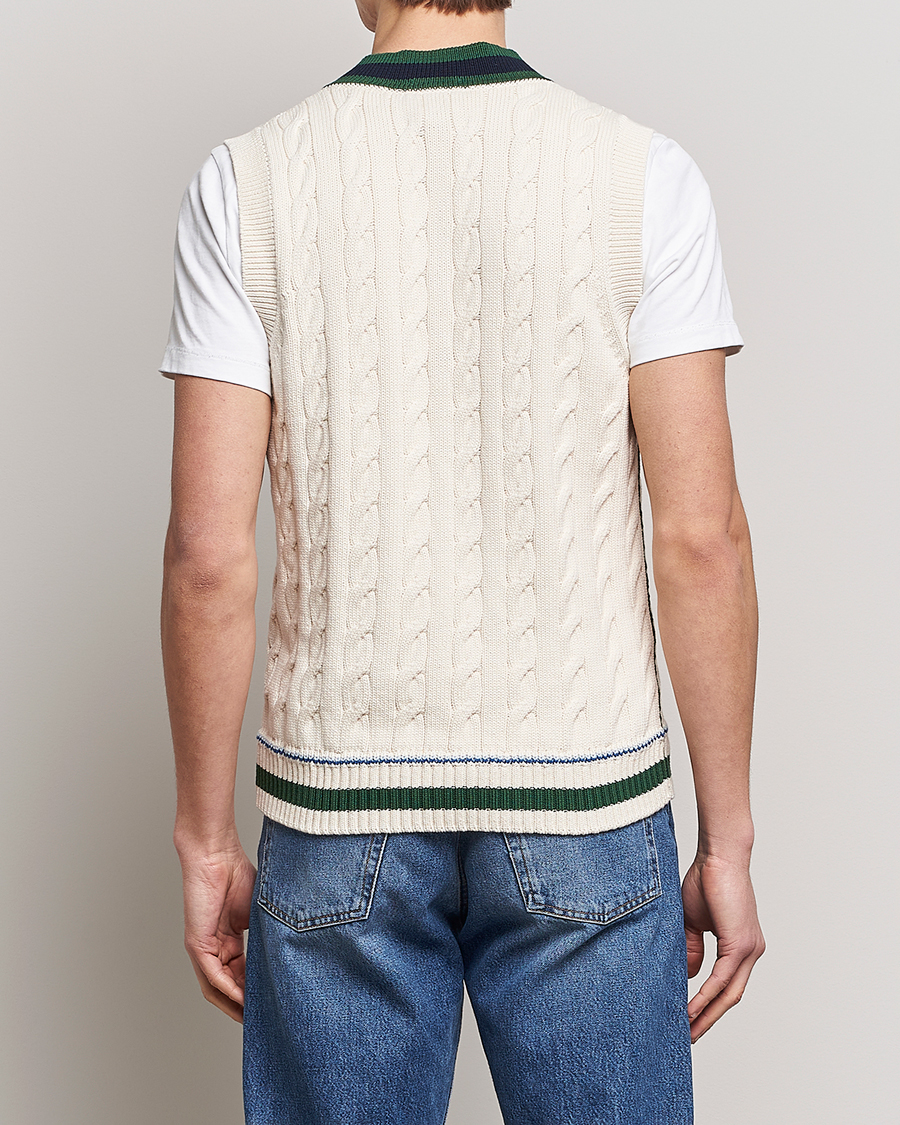 Hombres | Jerséis y prendas de punto | Lacoste | Contrast V-Neck Vest Lapland
