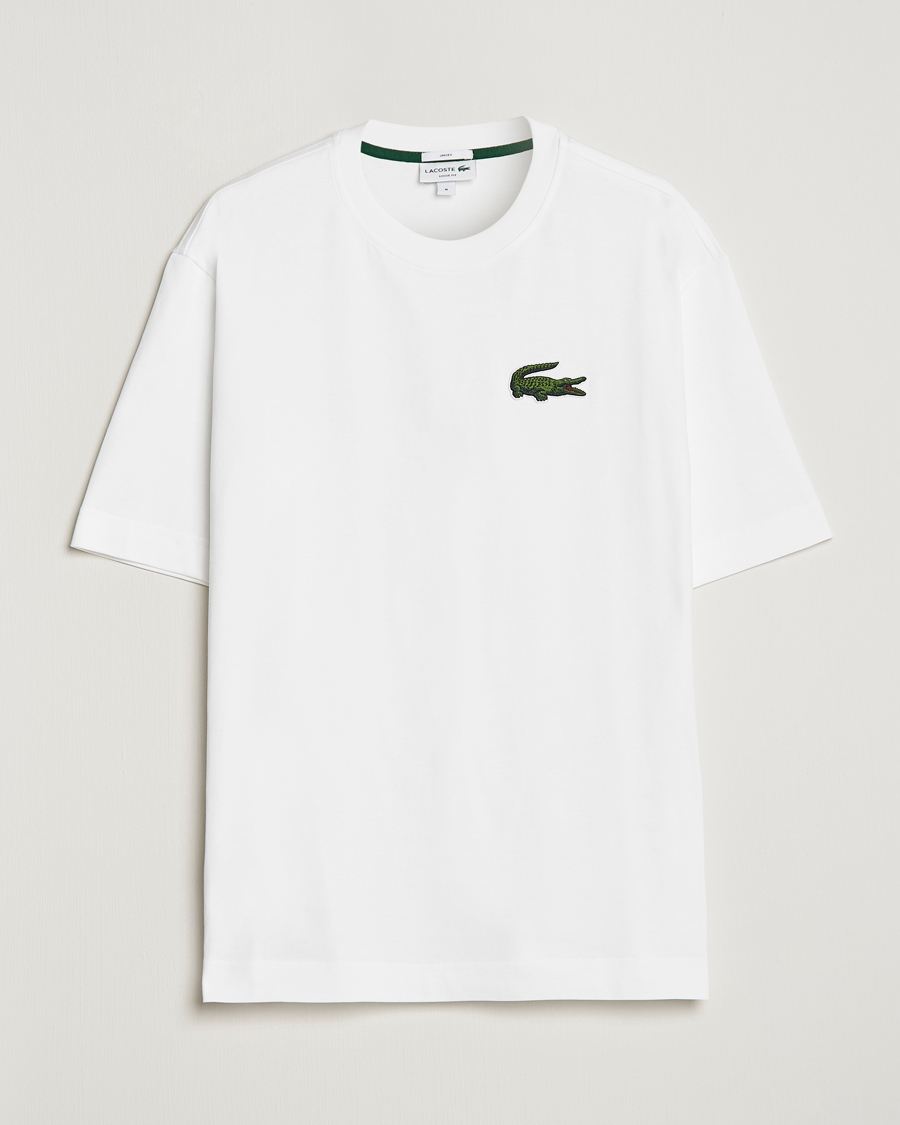 Hombres | Camisetas | Lacoste | Loose Fit T-Shirt White