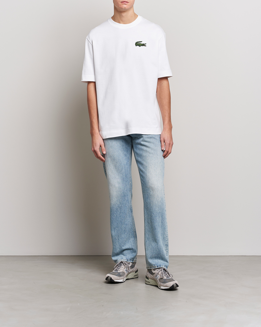 Hombres | Camisetas | Lacoste | Loose Fit T-Shirt White