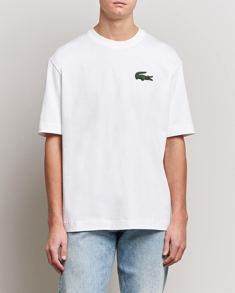 Hombres | Camisetas | Lacoste | Loose Fit T-Shirt White