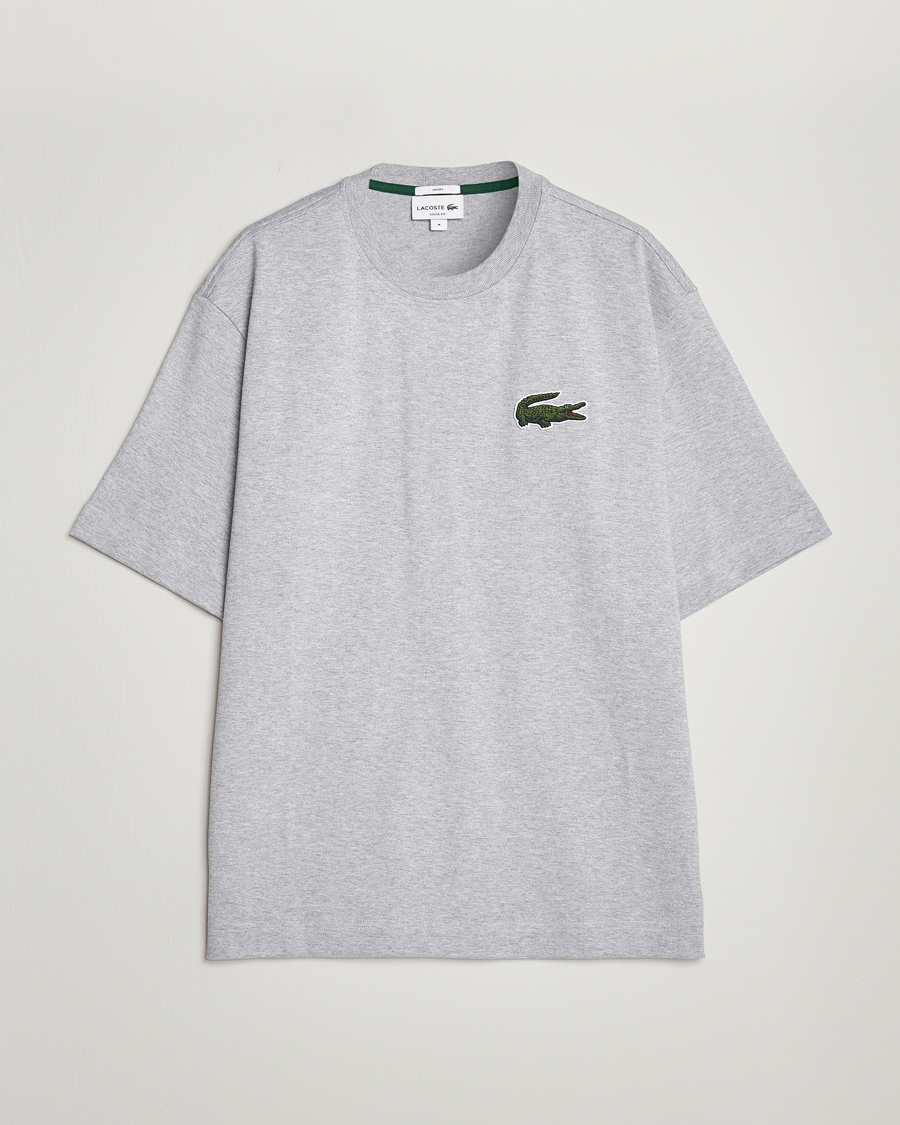 Hombres | Camisetas | Lacoste | Loose Fit T-Shirt Silver Chine