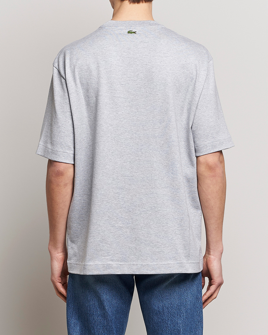 Hombres | Camisetas | Lacoste | Loose Fit T-Shirt Silver Chine