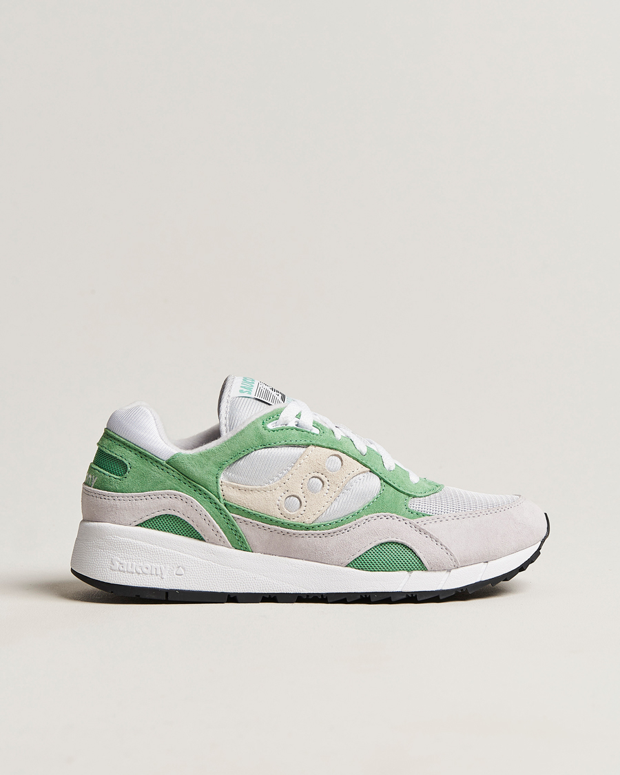 Hombres | Saucony Shadow 6000 Sneaker Green/Grey | Saucony | Shadow 6000 Sneaker Green/Grey
