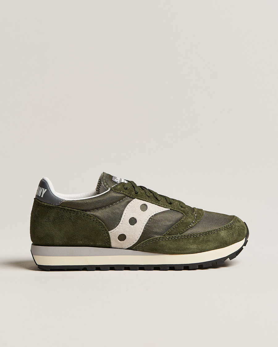 Hombres | Saucony Jazz 81 Sneaker Green/Silver | Saucony | Jazz 81 Sneaker Green/Silver