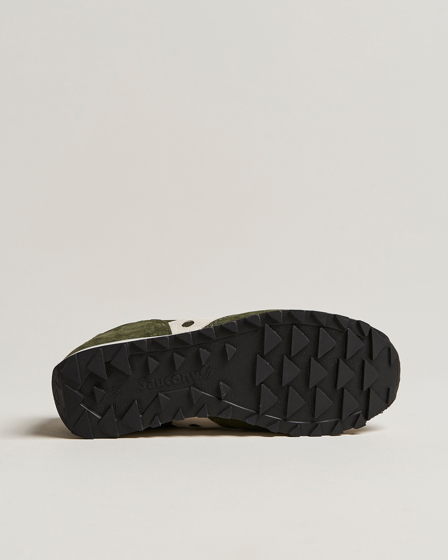 Hombres | Saucony Jazz 81 Sneaker Green/Silver | Saucony | Jazz 81 Sneaker Green/Silver