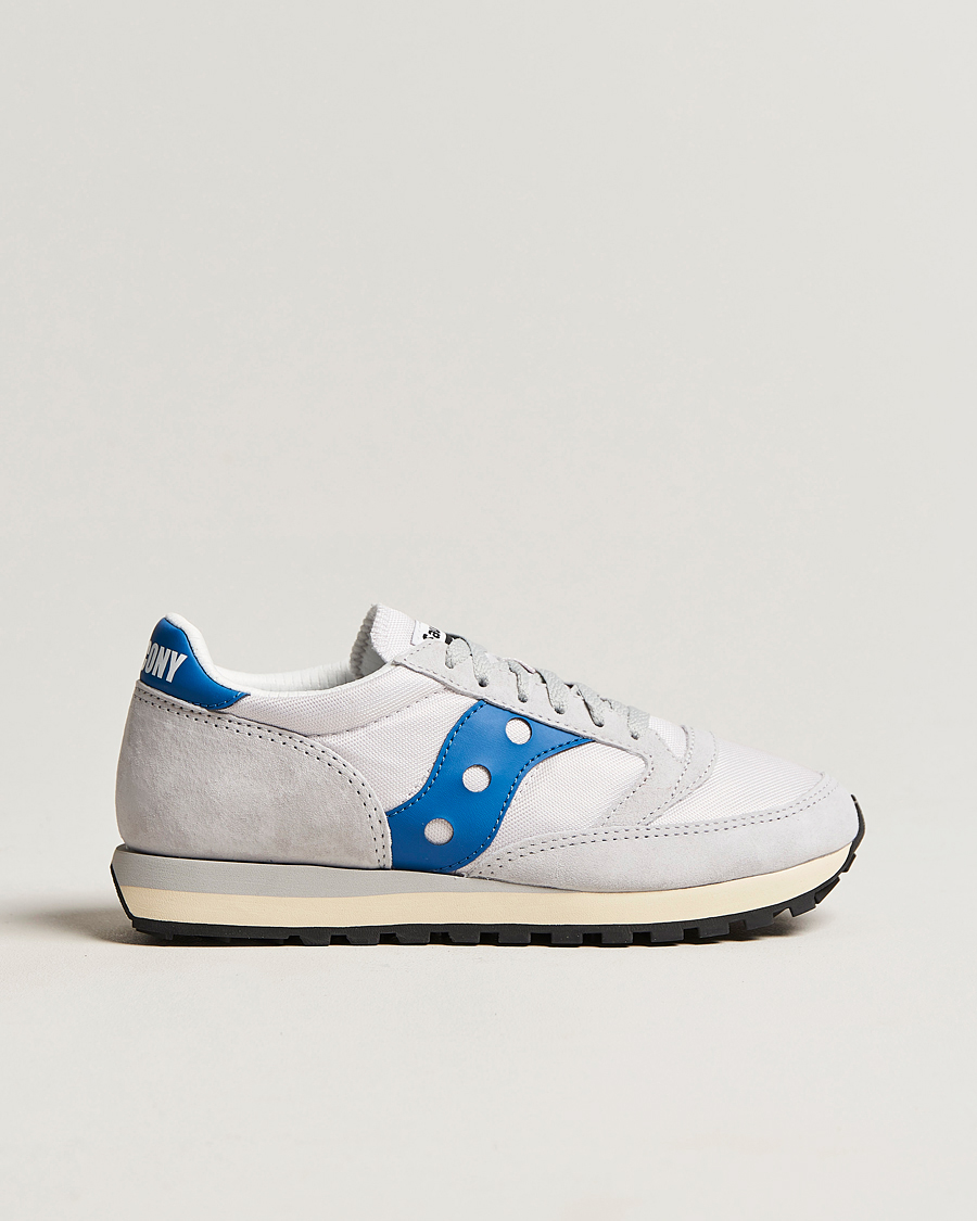 Hombres | Saucony Jazz 81 Sneaker Grey/Blue | Saucony | Jazz 81 Sneaker Grey/Blue