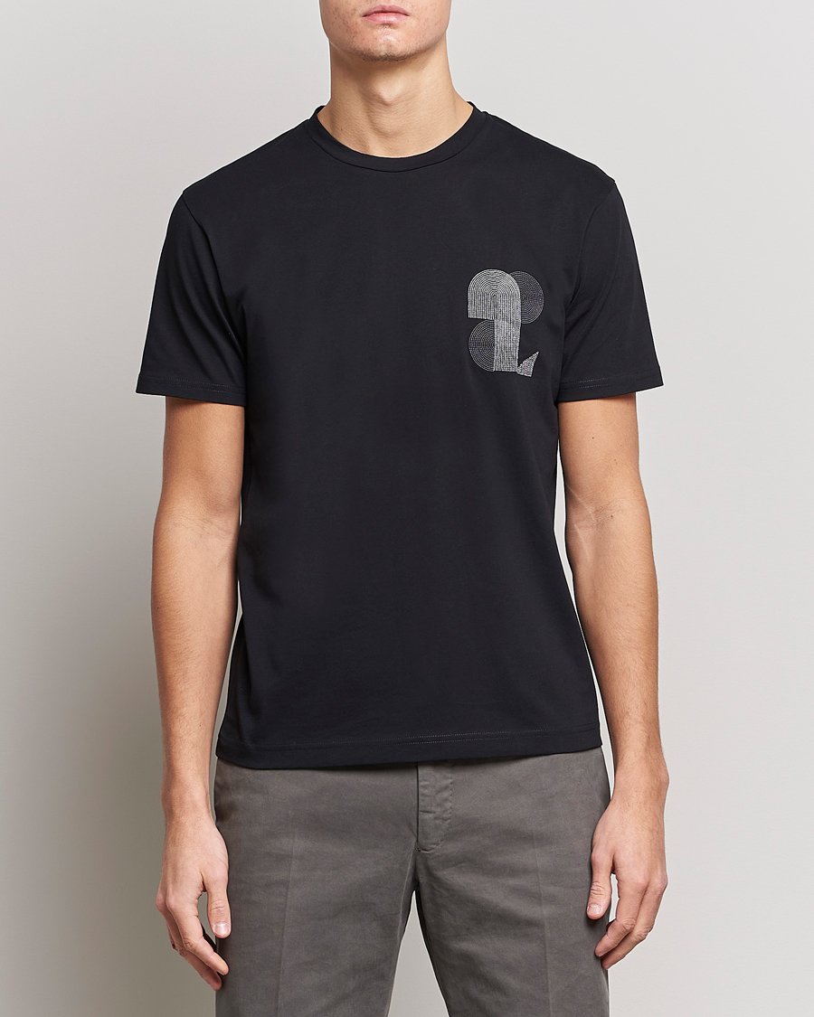 Hombres | Camisetas | Sunspel | Craig Ward Colab Riviera T-Shirt Black