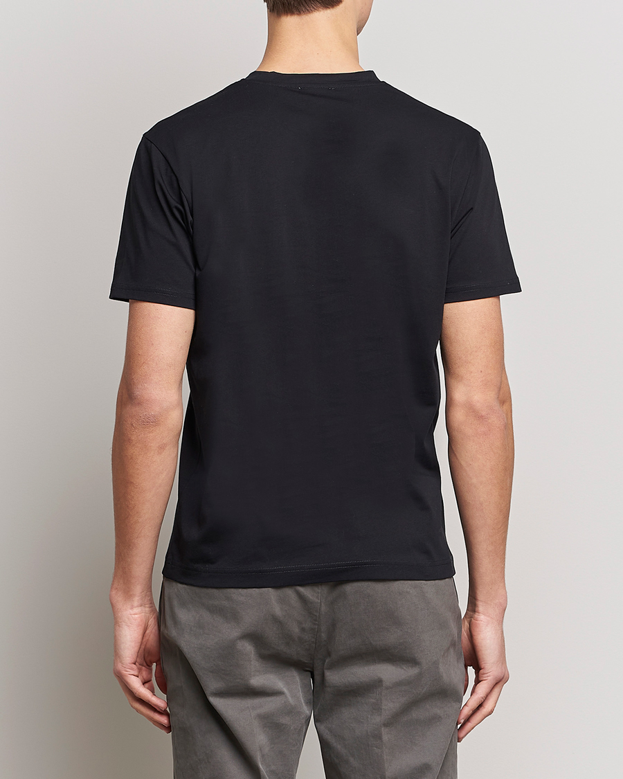 Hombres | Camisetas | Sunspel | Craig Ward Colab Riviera T-Shirt Black
