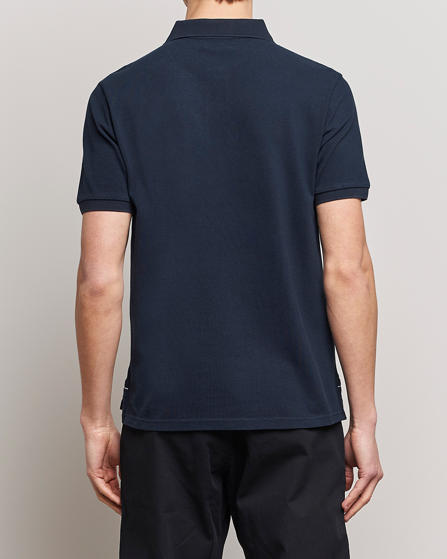 Hombres | Polos | Woolrich | Classic American Polo Melton Blue