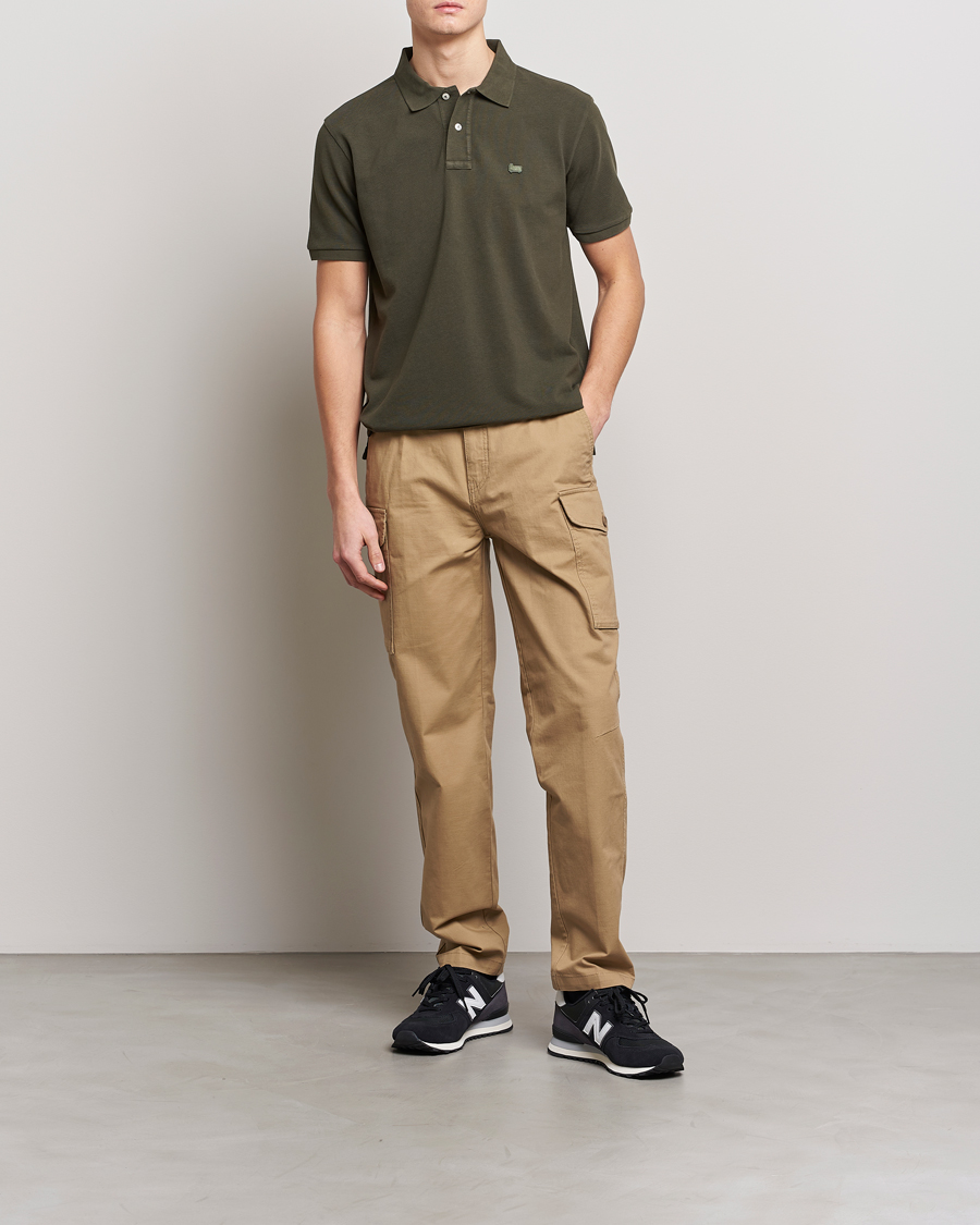 Hombres | Polos | Woolrich | Classic American Polo Dark Green