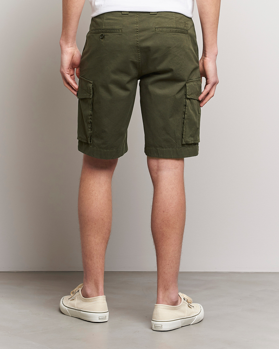 Hombres | Pantalones cortos | Woolrich | Classic Cargo Shorts Dark Green