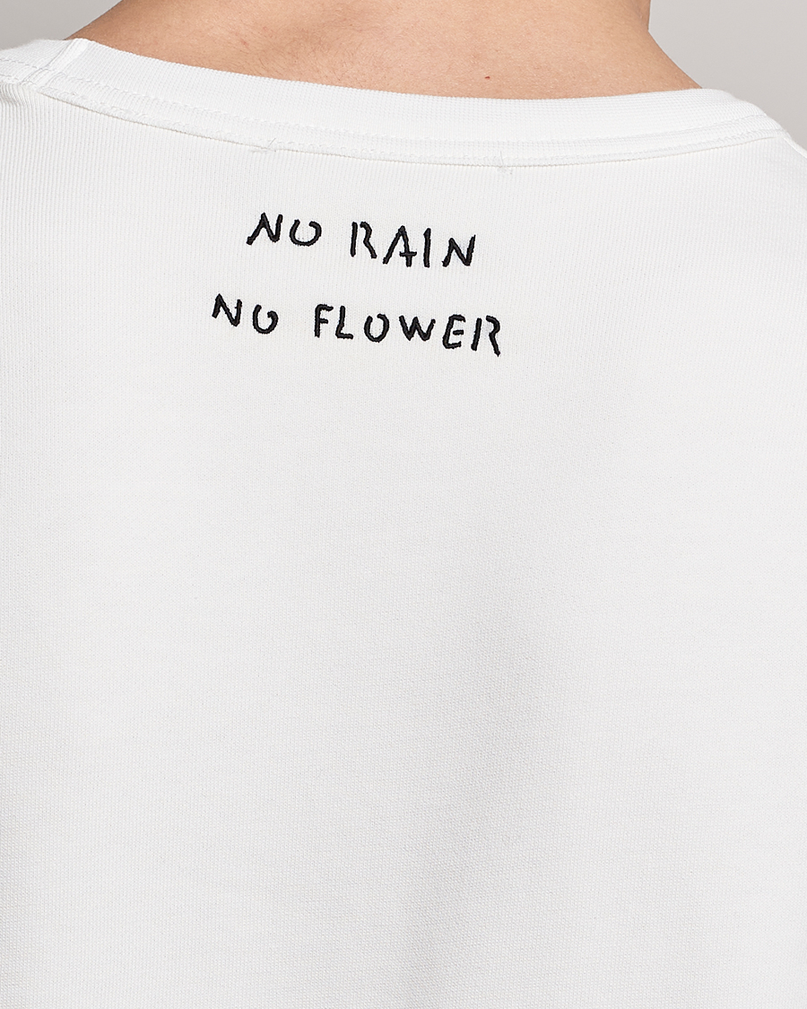 Hombres | Jerséis y prendas de punto | Lardini | Cotton Embroidery Logo Sweatshirt White