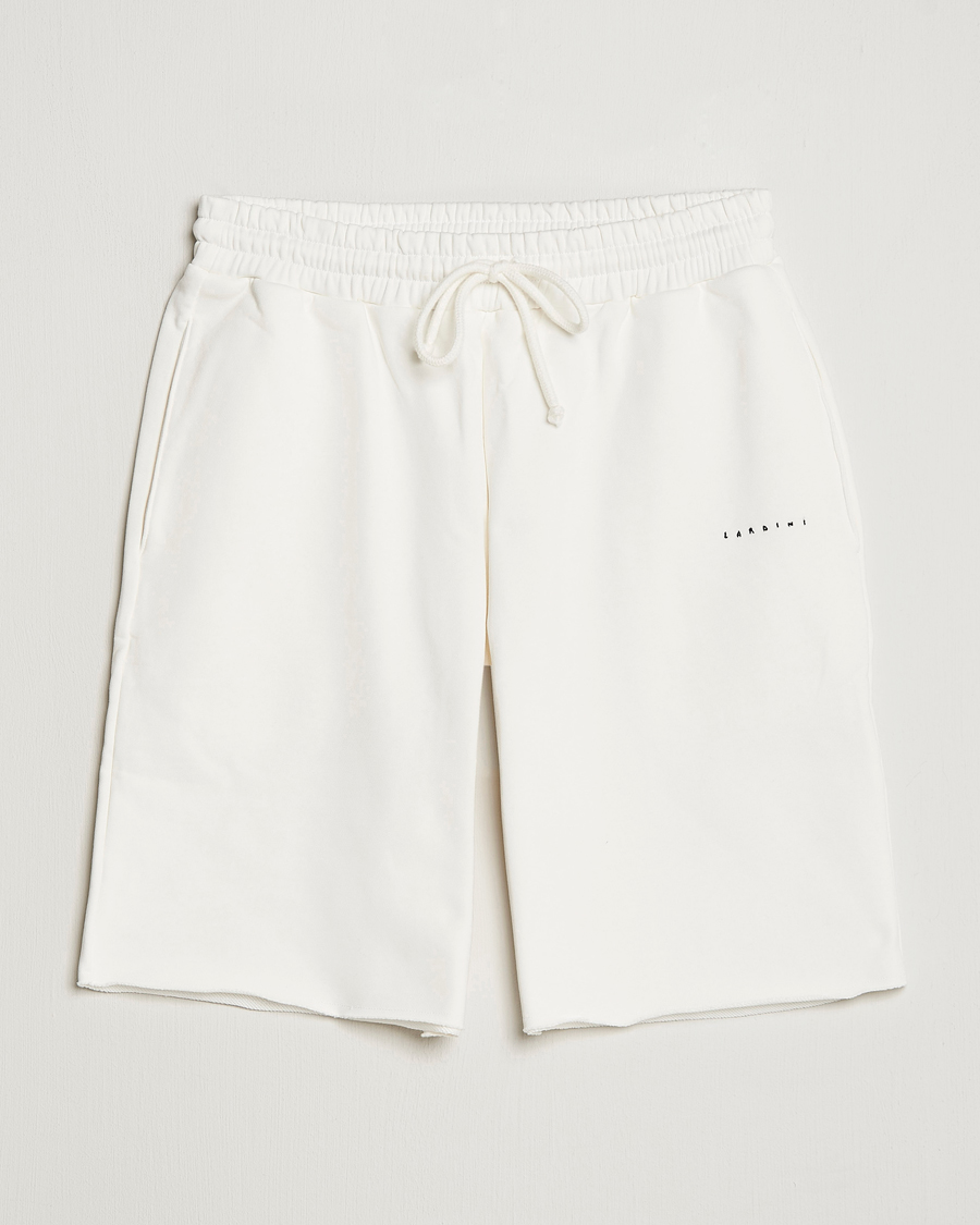Hombres | Pantalones cortos | Lardini | Cotton Embroidery Shorts White