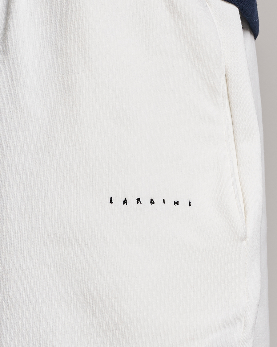 Hombres | Pantalones cortos | Lardini | Cotton Embroidery Shorts White