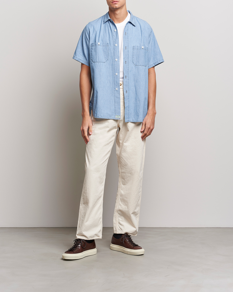 Hombres | Pantalones | orSlow | 60s Painter Pants Ecru