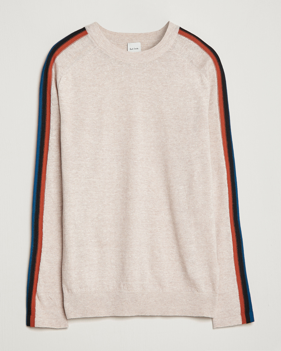 Hombres | Jerséis y prendas de punto | Paul Smith | Knitted Crew Neck White
