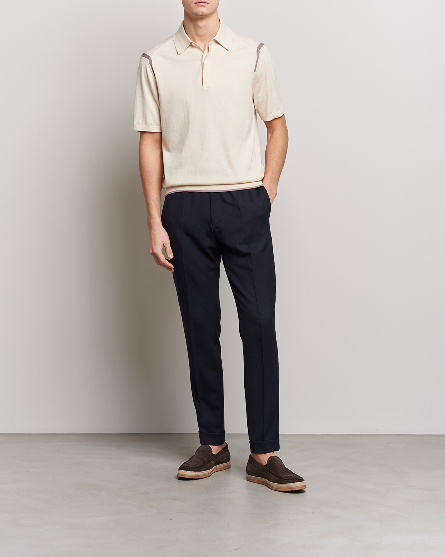 Hombres | Polos | Paul Smith | Organic Cotton Polo Off White