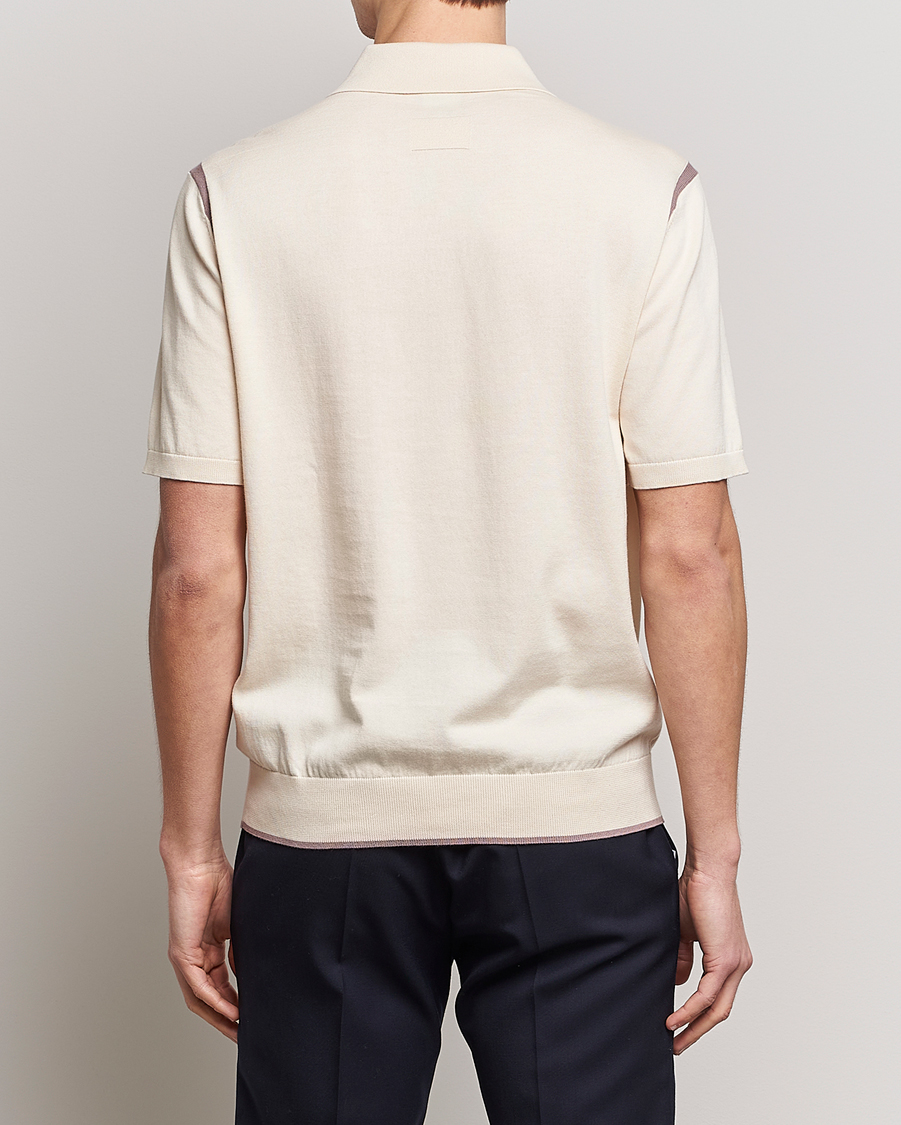 Hombres | Polos | Paul Smith | Organic Cotton Polo Off White