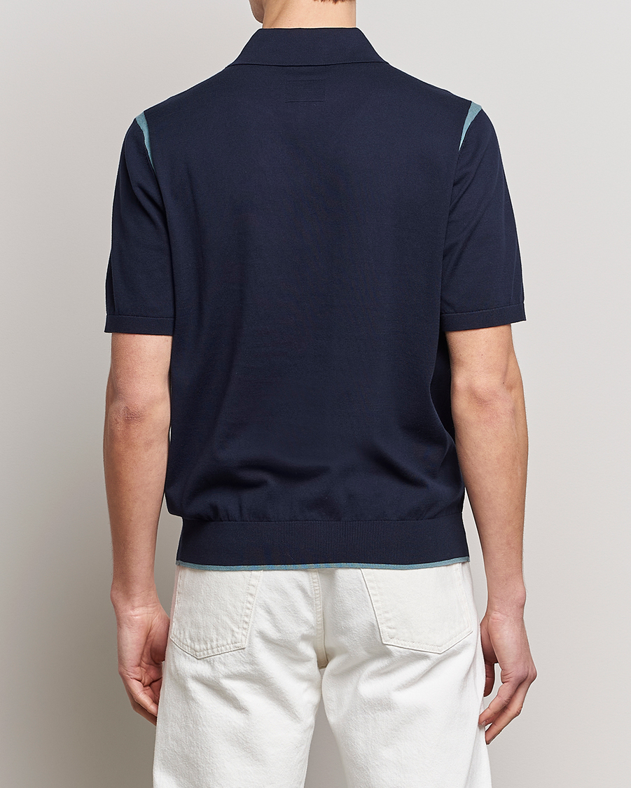 Hombres | Polos | Paul Smith | Organic Cotton Polo Dark Navy