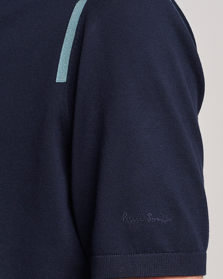 Hombres | Polos | Paul Smith | Organic Cotton Polo Dark Navy